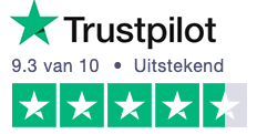 Trustpilot: Beoordeling 9.3 van 10